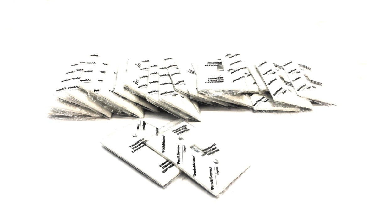 Pass & Seymour 1-Gang Toggle Plate TP1-W [Lot of 24] NOS