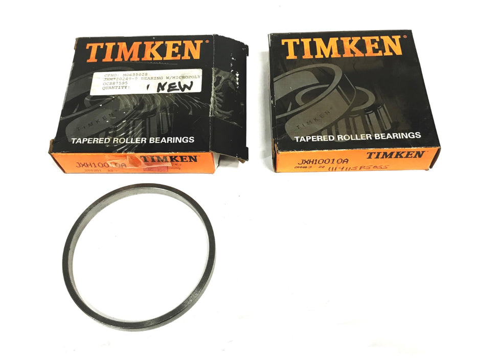 Timken Tapered Roller Bearing Ring JXH10010A [Lot of 2] NOS