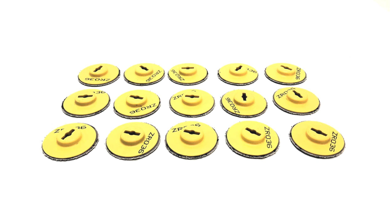 Unbranded 36 Grit 2" Quick Change Sanding Disc ZR036 [Lot of 15] NOS