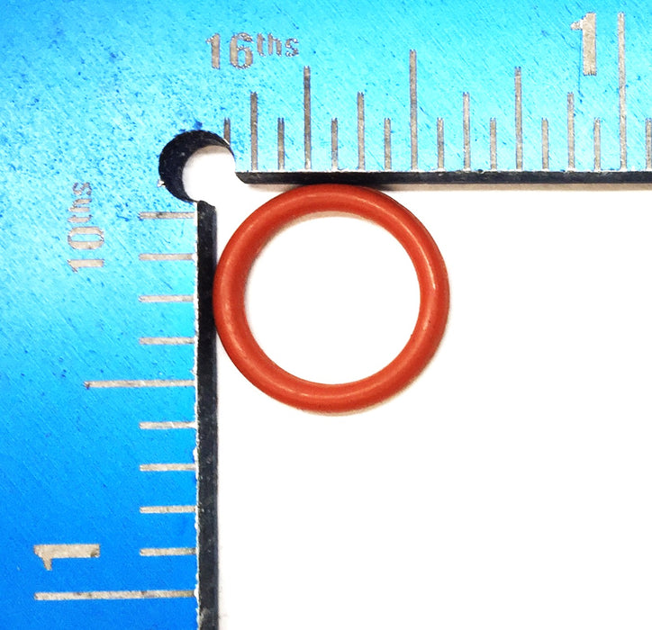 Global Industrial 50A FDA Red Silicone O-Ring Pack (25pcs) 013 [Lot of 2] NOS