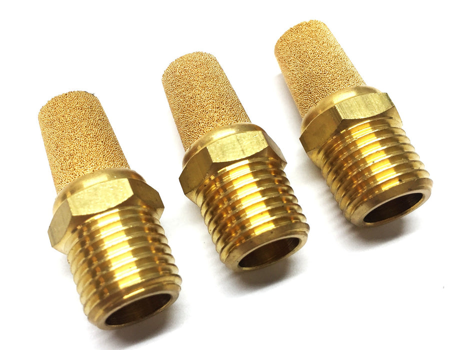 Marel M14-1.5 Sintered Brass Muffler Silencer 9713416 [Lot of 3] NOS