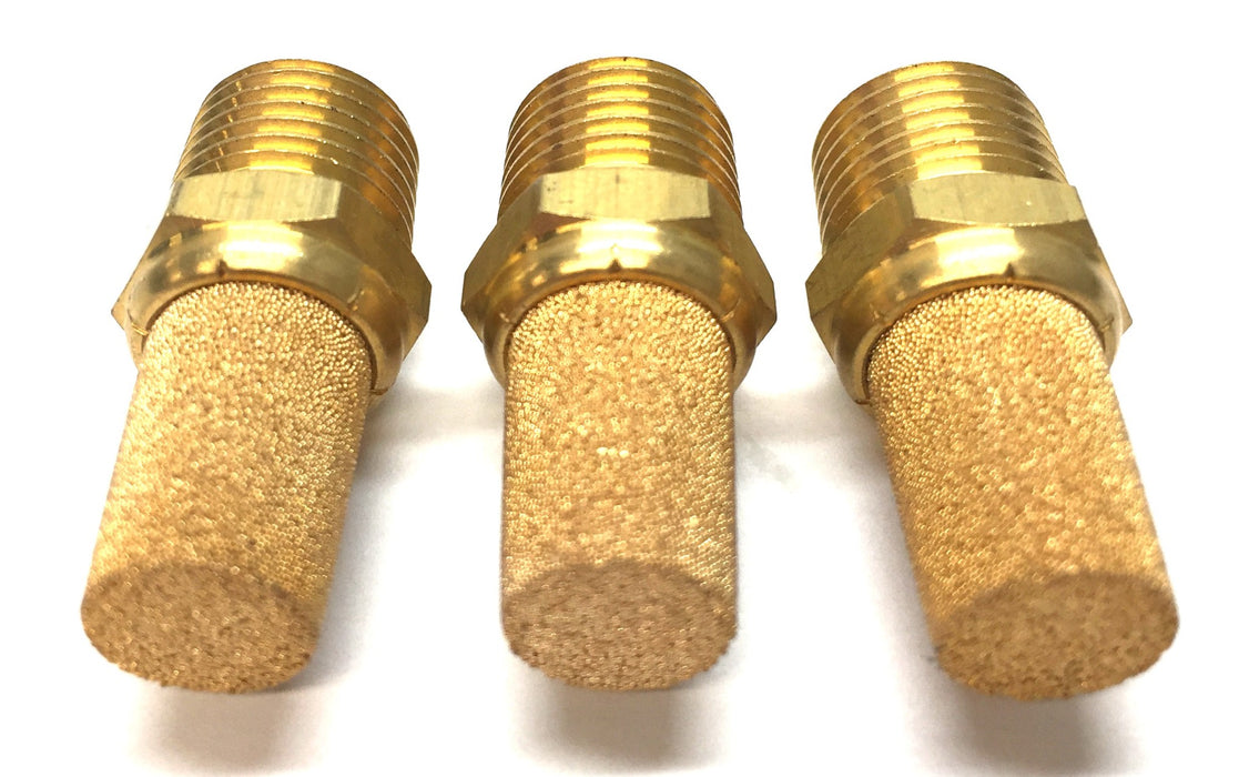 Marel M14-1.5 Sintered Brass Muffler Silencer 9713416 [Lot of 3] NOS