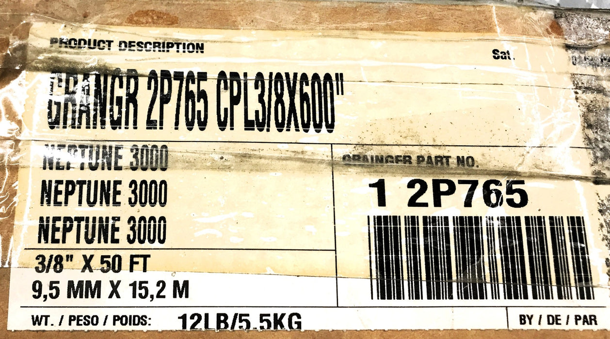 Goodyear Neptune 3000 PSI 3/8" ID 50 Foot Long Pressure Washer Hose 2P765 NOS
