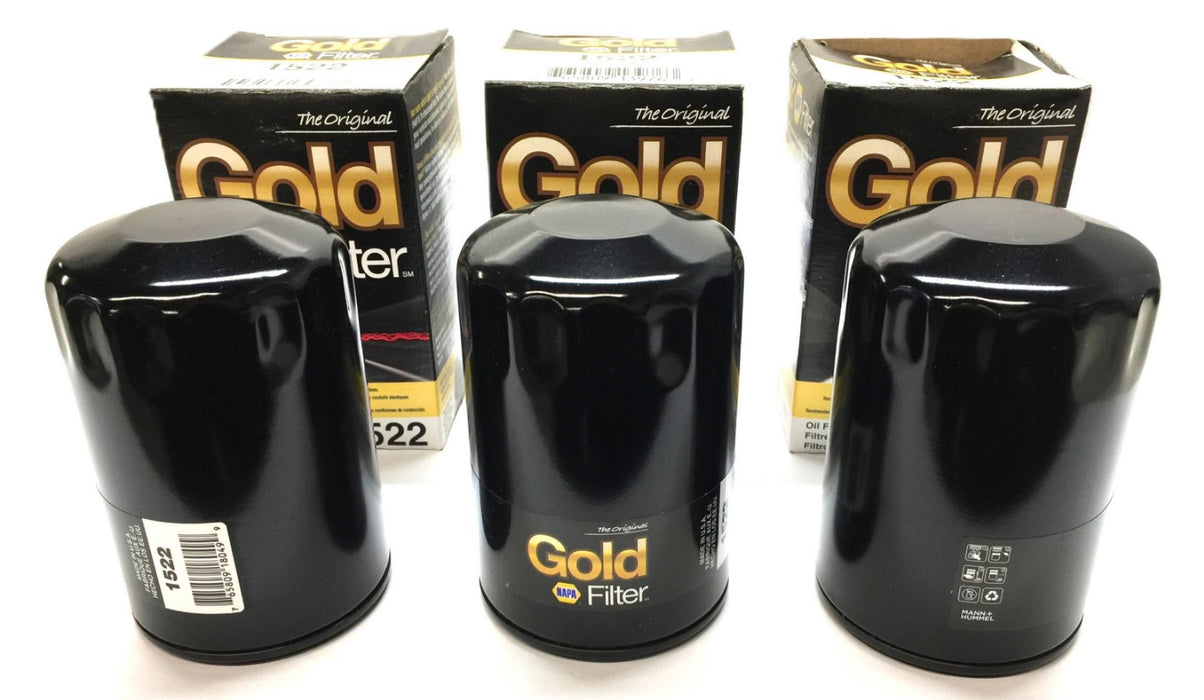 Napa Gold Oil Filter 1522 [Lot of 3] NOS