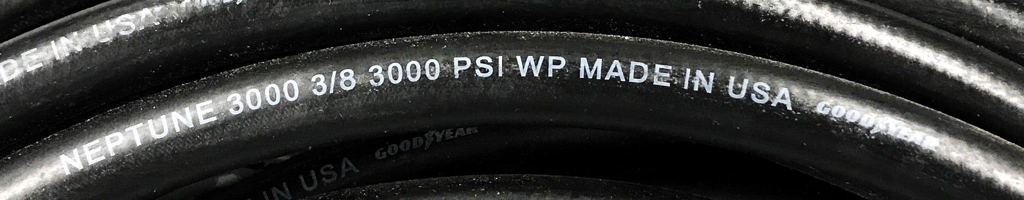 Goodyear Neptune 3000 PSI 3/8" ID 50 Foot Long Pressure Washer Hose 2P765 NOS