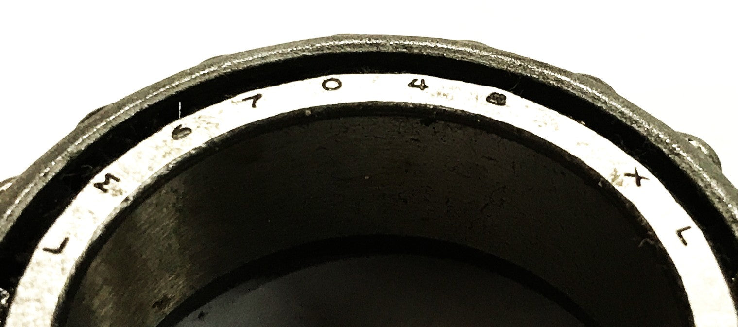 Tyson/SKF Tapered Roller Bearing Cone LM67048XL [Lot of 3] NOS