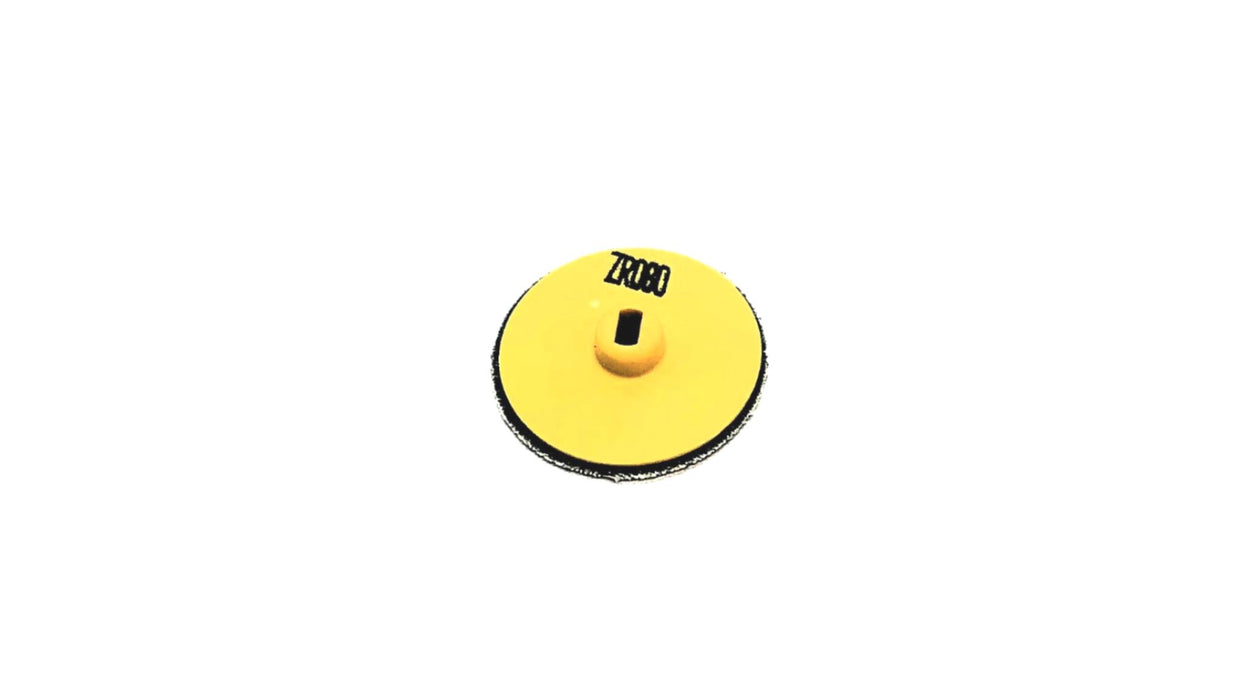 Unbranded 80 Grit 1-1/2" Quick Change Sanding Disc ZR080 [Lot of 54] NOS