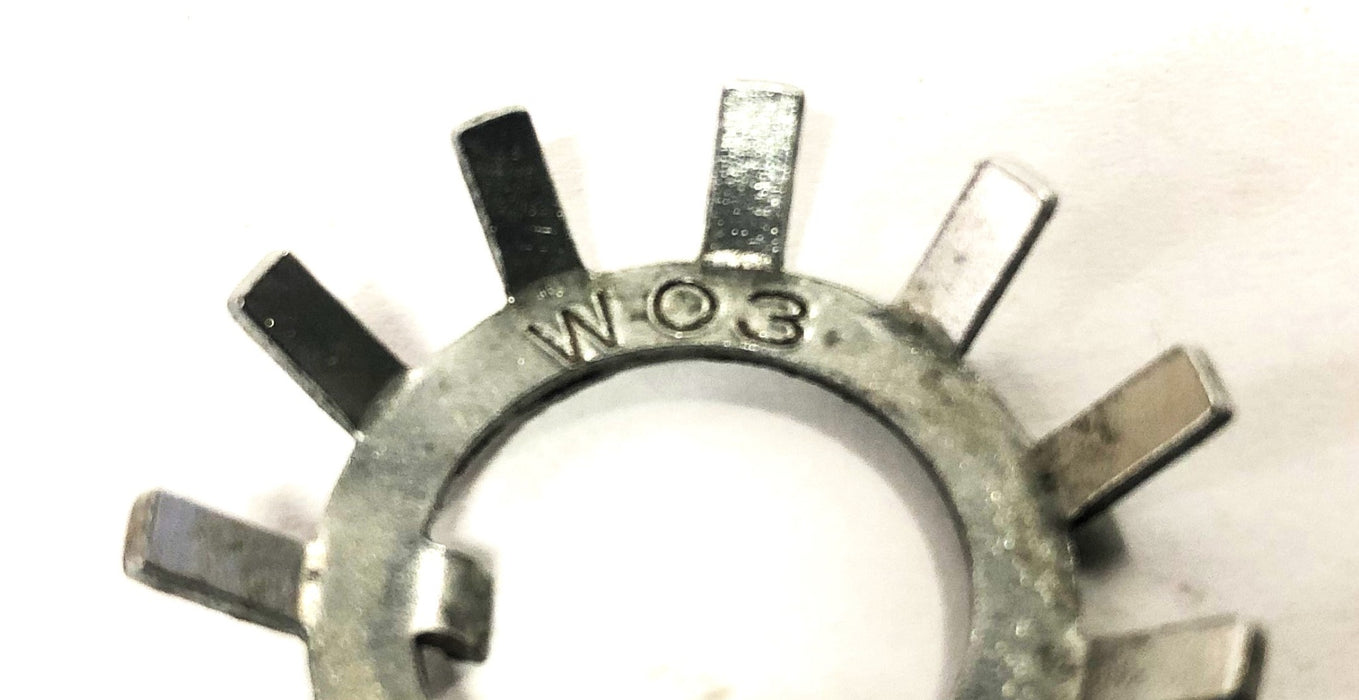 SKF Bearing Lockwasher W03 [Lot of 10] NOS