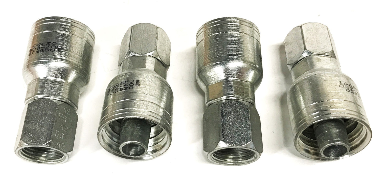 Eaton 1-1/16 x 11/16 inch Female Hose to Pipe Swivel Fitting [Lot of 4] NOS