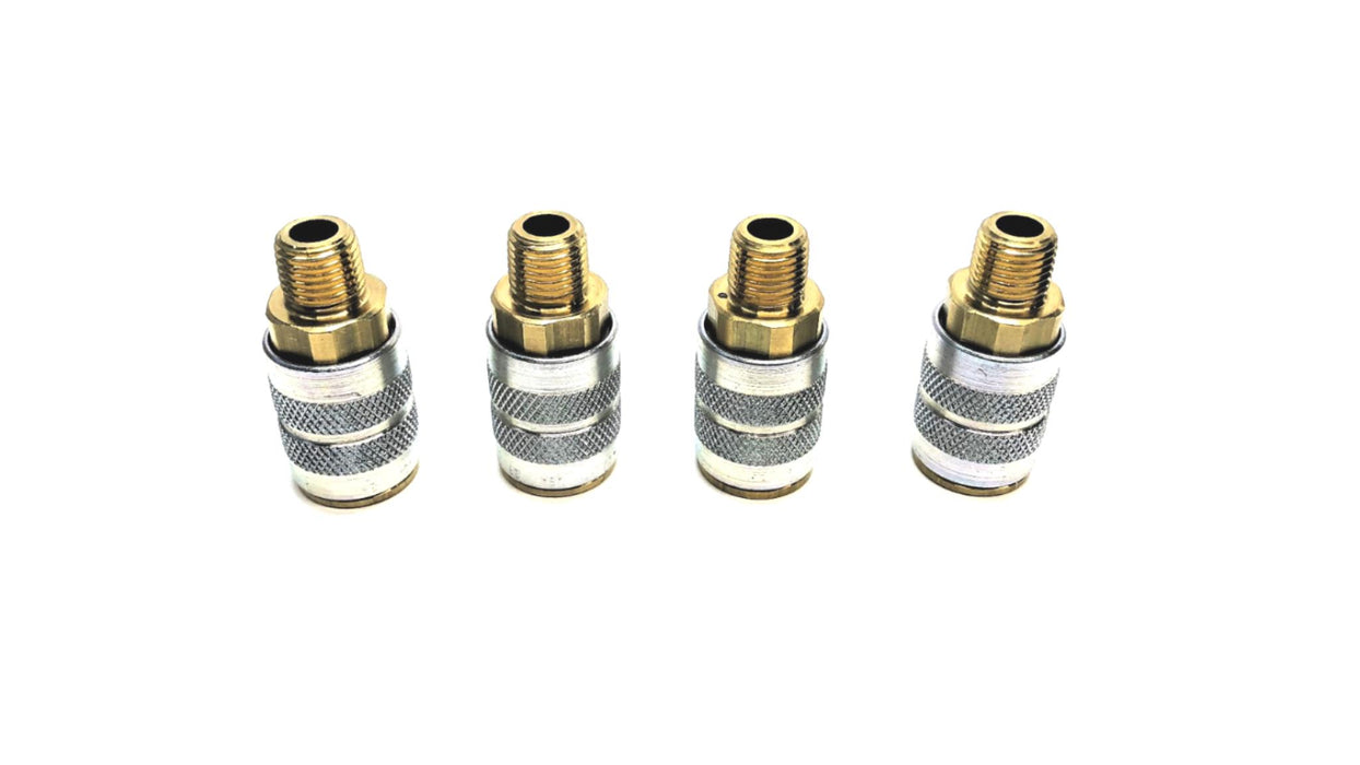 Dixon F-Series Pneumatic Manual Male Threaded Coupler 2FM2-B [Lot of 4] NOS