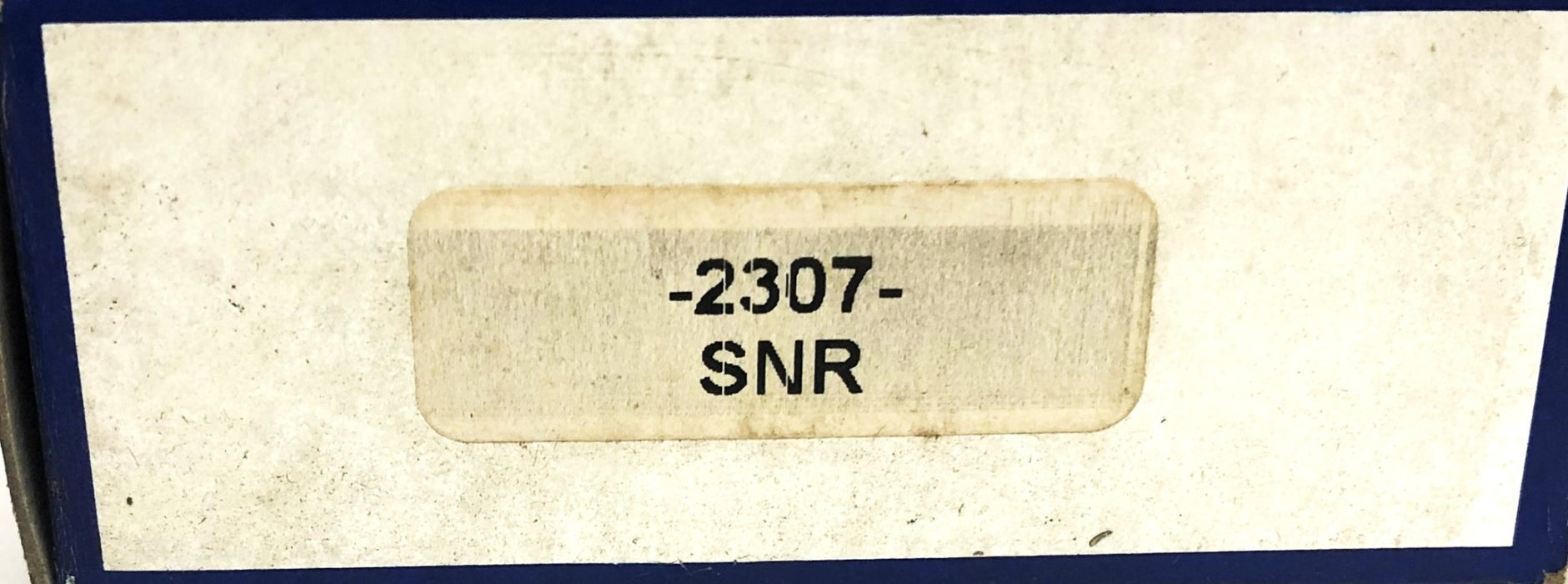 SNR Double Row Self Aligning Ball Bearing 2307 NOS