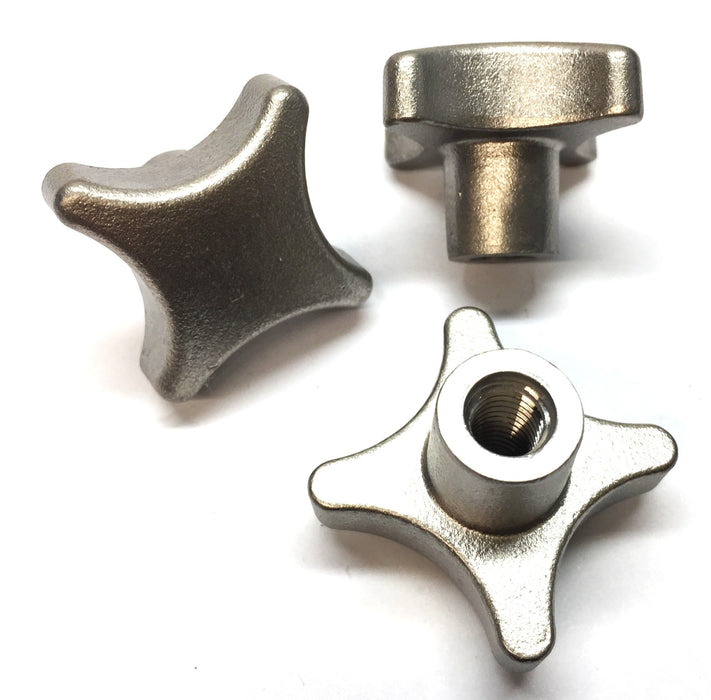 Marel 4-Point Cross Threaded M8-1.25 Knob 400009828 [Lot of 3] NOS
