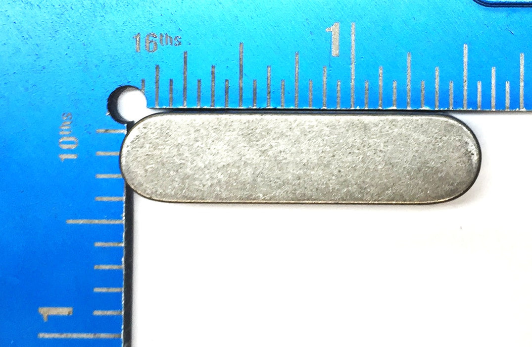 Unbranded 10mm x 8mm x 40mm Key Round End 000502441 [Lot of 12] NOS