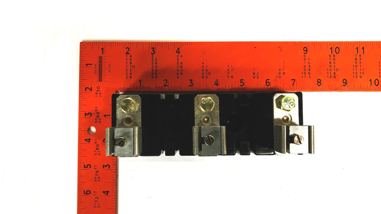 Allen-Bradley 3-Pole Fuse Block (with Hardware) X-4107-10 NOS