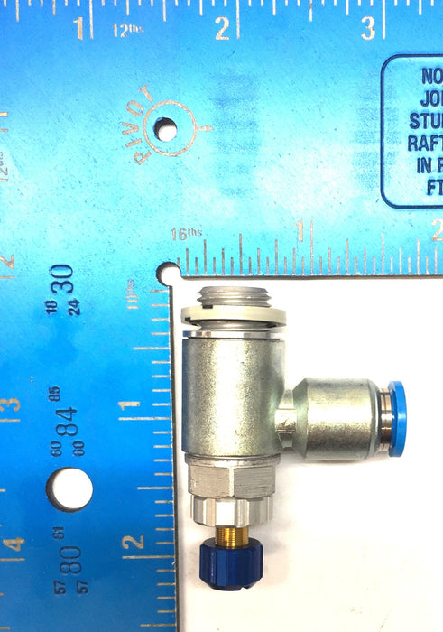 Festo Flow Control Valve GRLA-1/4-QS-8-RS-D NOS