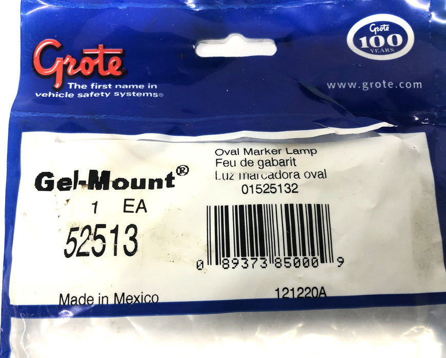 Grote Gel-Mount Oval Marker Lamp 52513 NOS