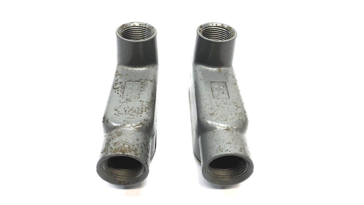 Killark Conduit Body & Cover OLB-3/OL-30 [Lot of 2] USED