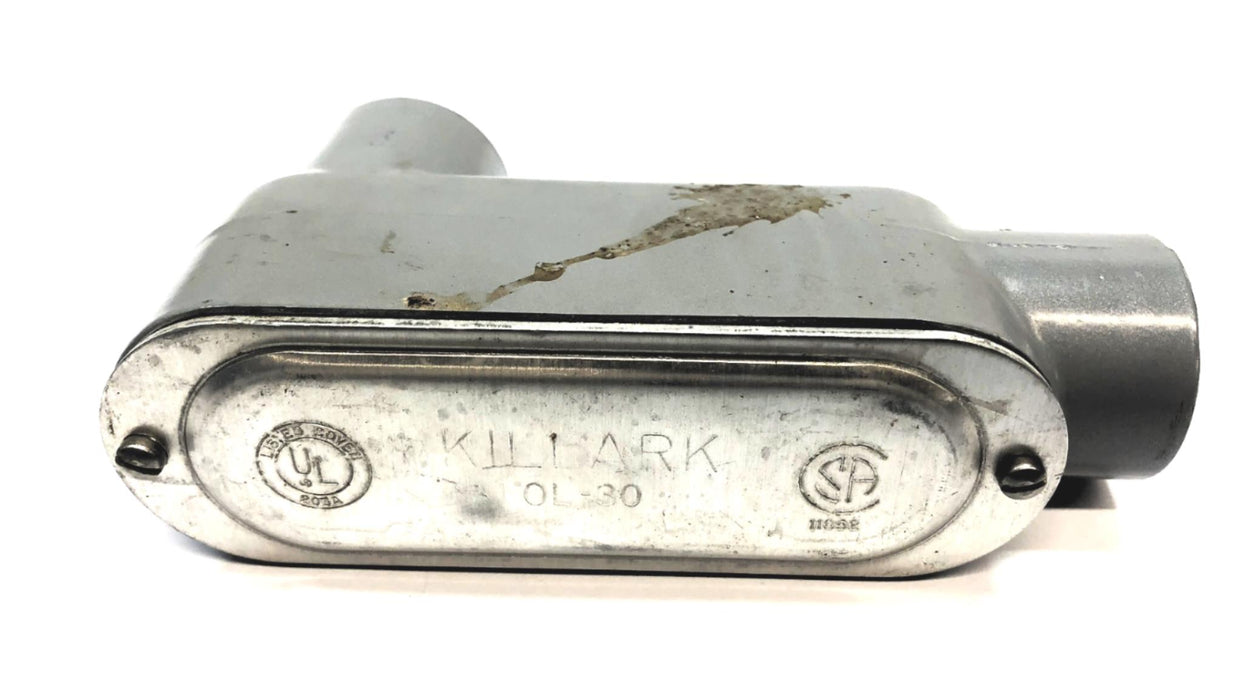 Killark Conduit Body & Cover OLB-3/OL-30 [Lot of 2] USED