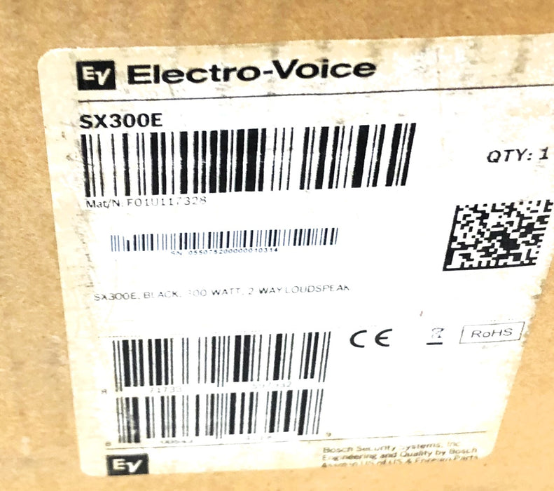Electro-Voice EV Full Range Loud Speaker Sx300 (Sx300e) USED