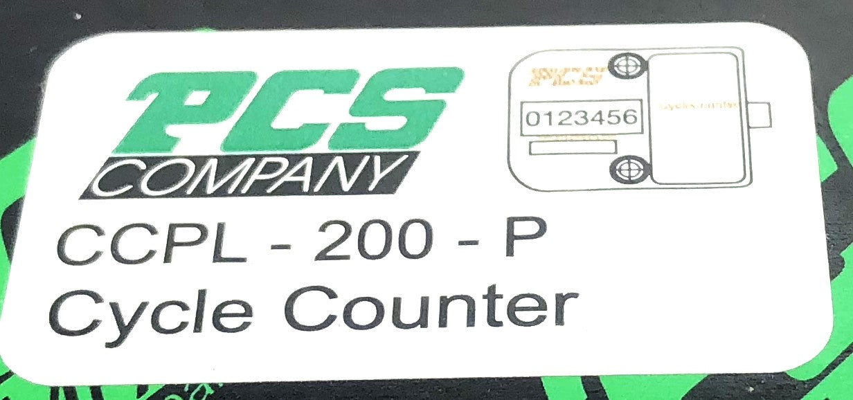 PCS Cycle Counter CCPL-200-P NOS
