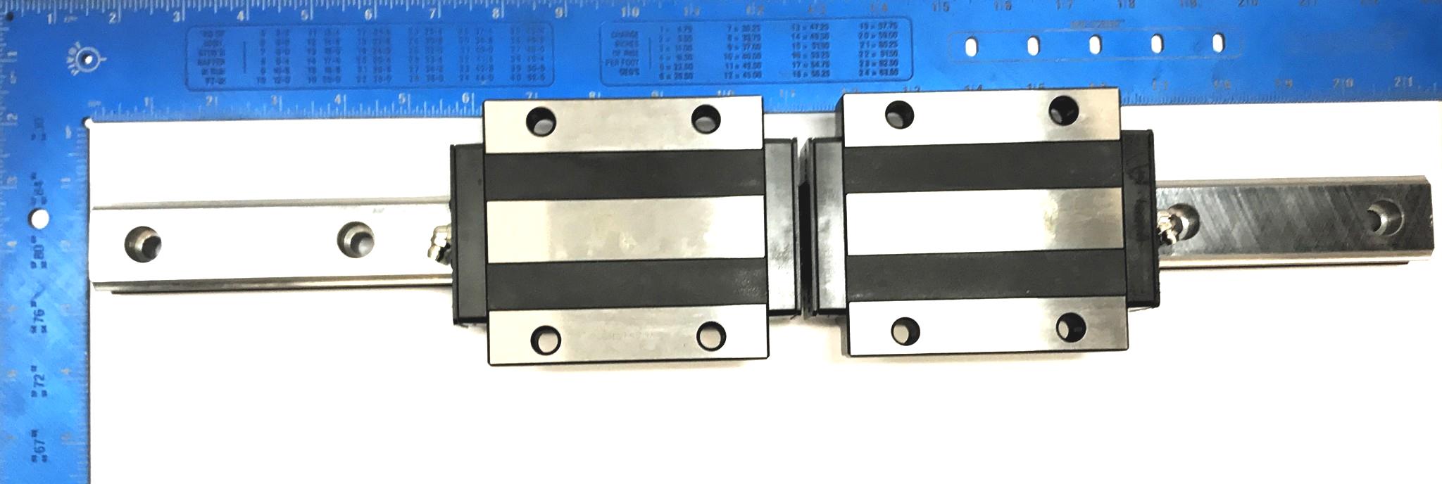 THK Linear Guide HSR35LA2SSC1+520LH-II NOS