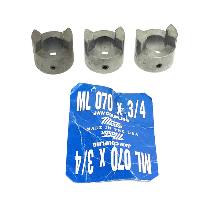 Martin Law Coupling ML070 3/4 [Lot of 3] NOS