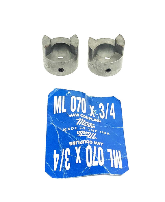 Martin Law Coupling ML070 3/4 [Lot of 2] NOS