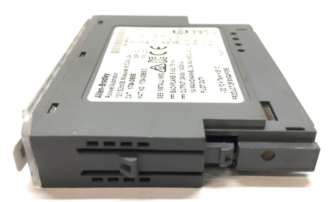 Allen-Bradley PLC 8 Point 24V DC Digital Output Module Ser. C 1734-OB8E NOS