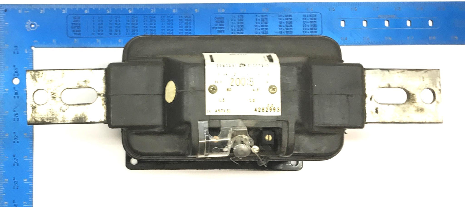 General Electric JRM-3 Ratio 200:5 Current Transformer 497X31 USED