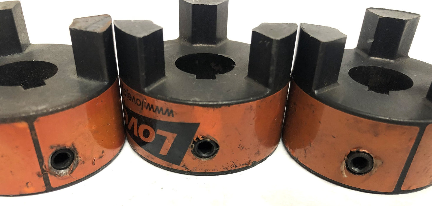 Lovejoy Jaw Coupling L-075 .625 [Lot of 3] NOS