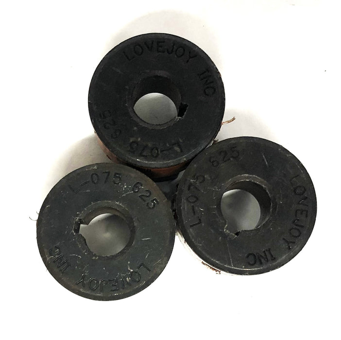 Lovejoy Jaw Coupling L-075 .625 [Lot of 3] NOS