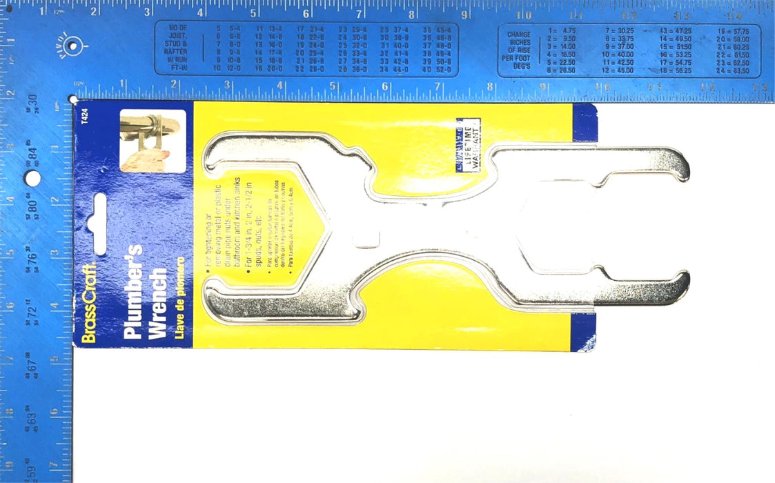 BrassCraft Plumber's Wrench T424 [Lot of 4] NOS