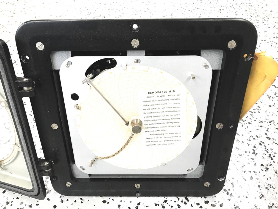 Sangamo Lincoln Graphic Wattmeter 1-40749  NOS