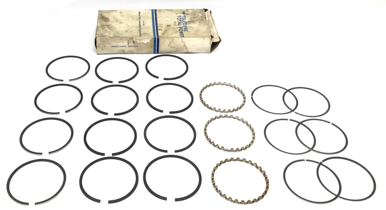 Wisconsin INCOMPLETE Piston Ring Set F245T00110040 NOS
