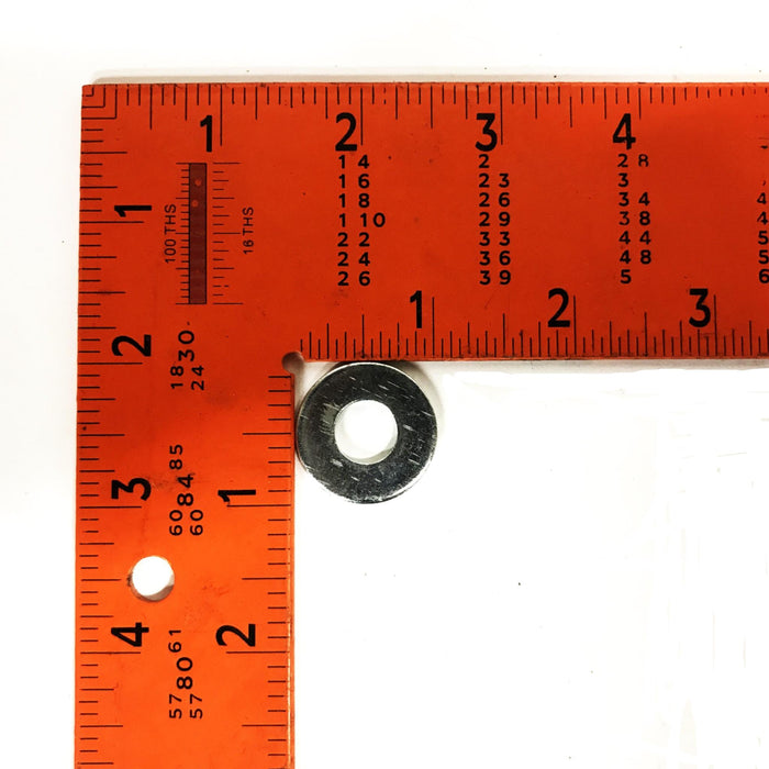 Unbranded 1 inch OD 3/8 inch ID Steel Zinc Washer [Lot of 250] NOS