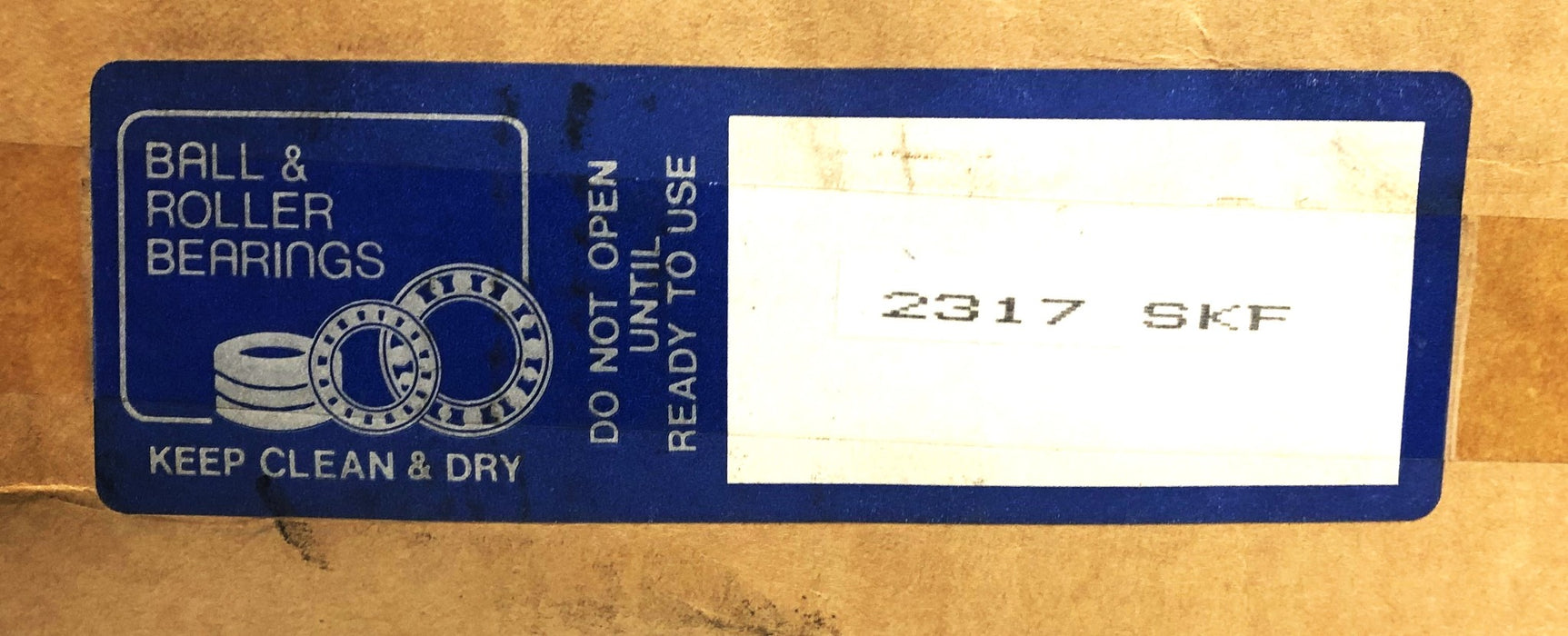SKF Double Row Self Aligning Ball Bearing 2317 NW17 LC NOS