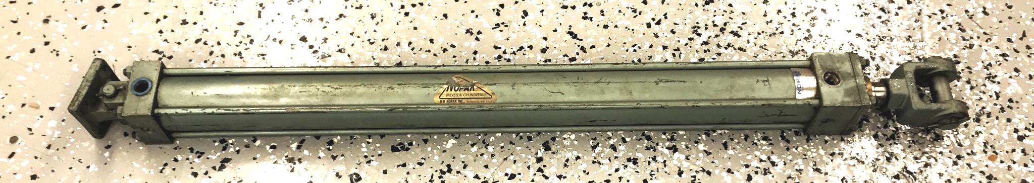 Nopak CLH6 Pneumatic Cylinder 1303524 2X25E USED