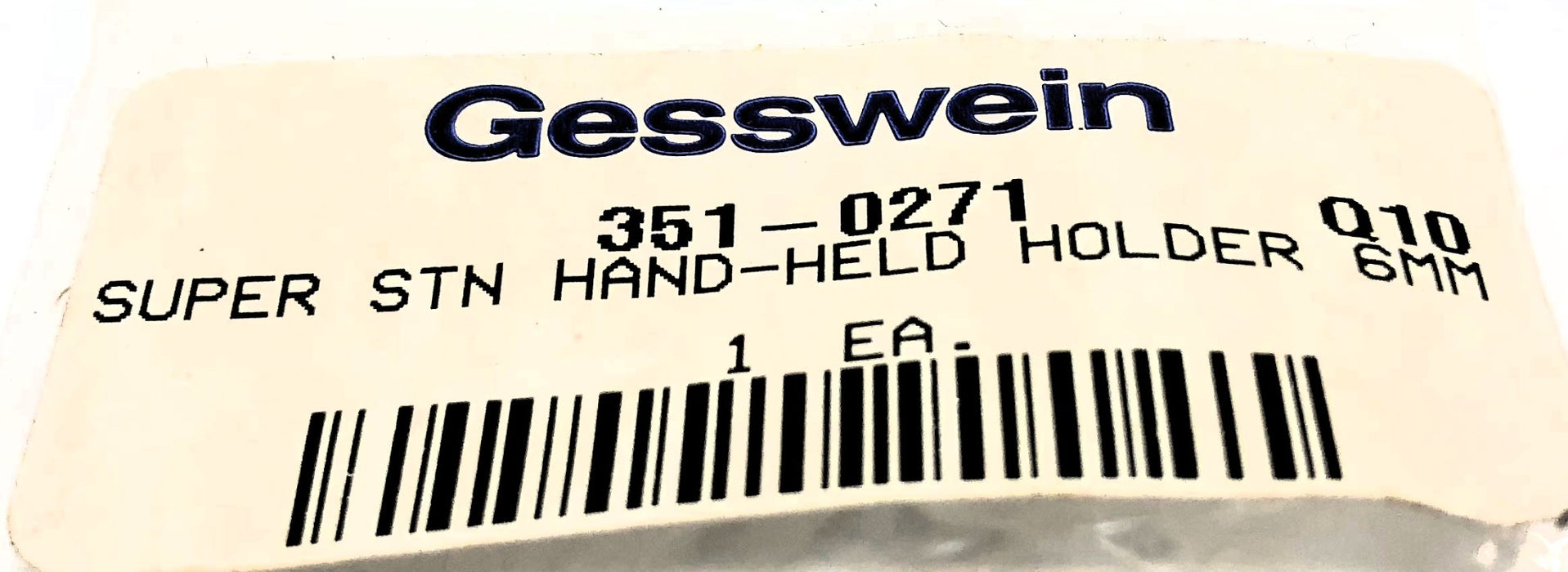 Gesswein Stone Hand-Held Holder 6mm 351-0271 NOS