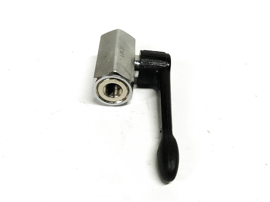 Unbranded 3/8 inch Chrome Plated Brass Ball Valve [Lot of 4] NOS
