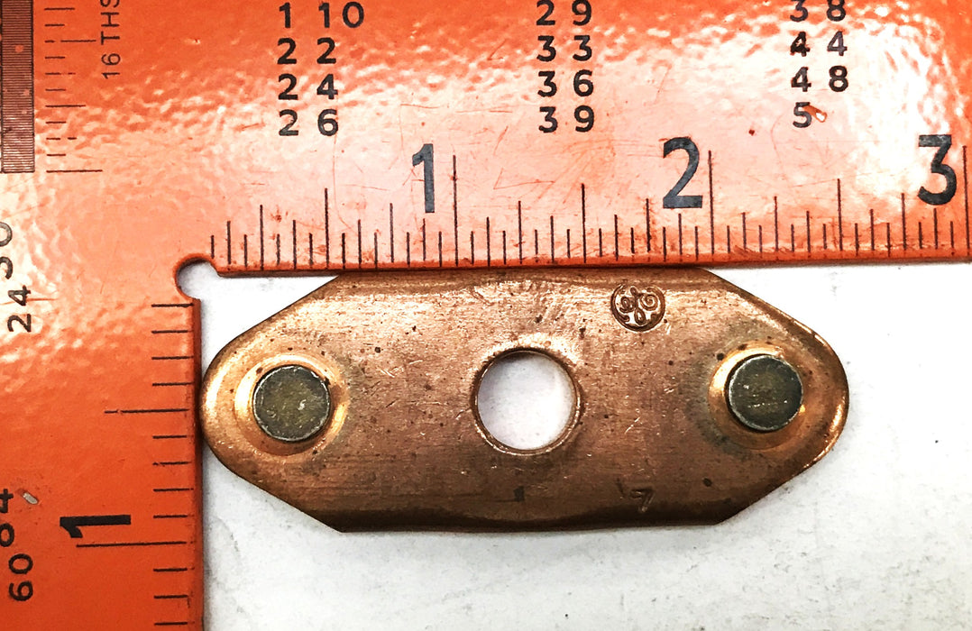 GE Forklift Copper Silver Contact Tip 300A [Lot of 2] NOS