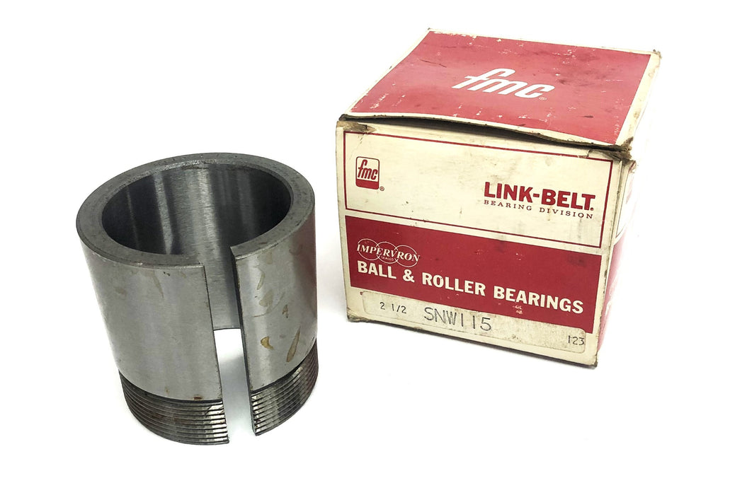 FMC Link-Belt 2-1/2 Inch Adapter Sleeve SNW115 NOS