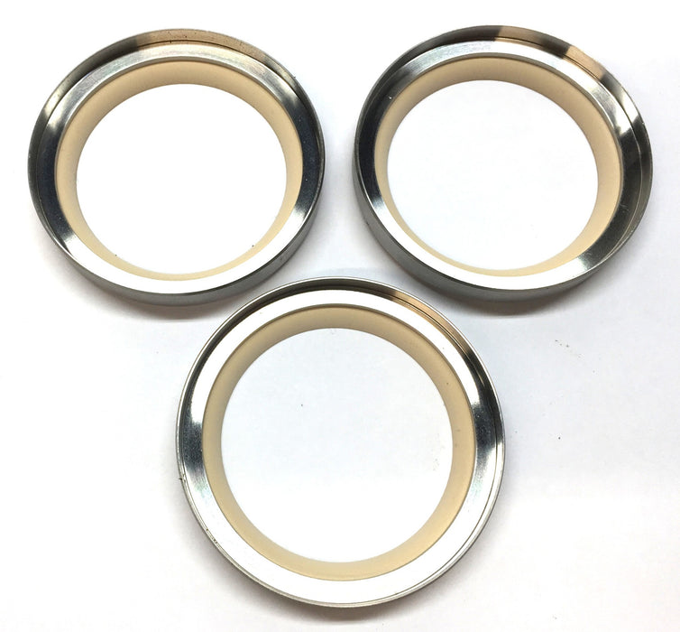 Marel 65mm O.D x 45mm I.D x 8mm Metal and Rubber Seal [Lot of 3] NOS