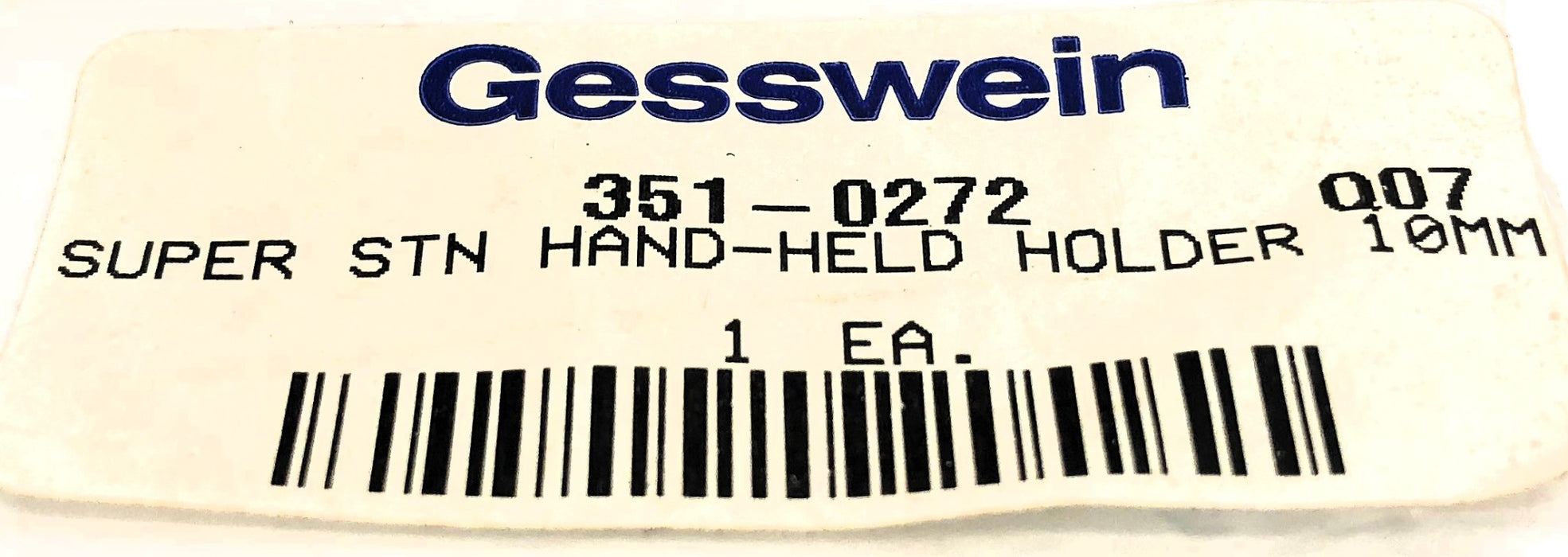 Gesswein Stone Hand-Held Holder 10mm 351-0272 NOS