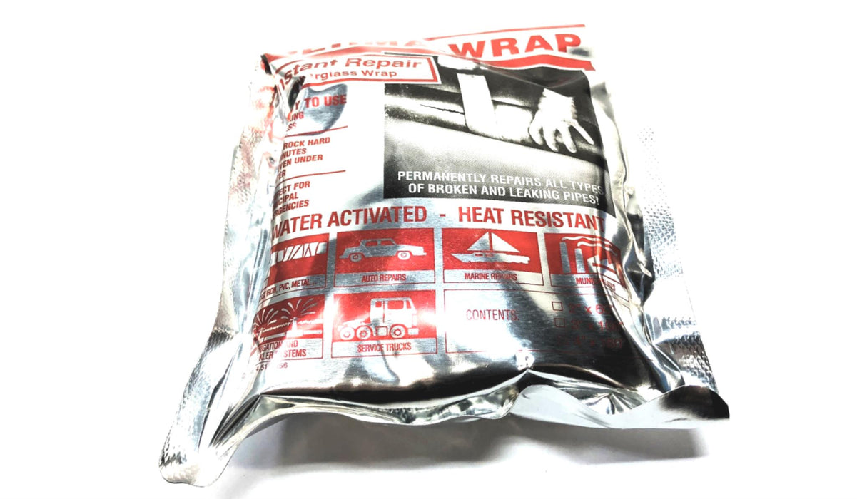 Perma-Wrap 4" x 180" Industrial Fiber Glass Wrap NOS
