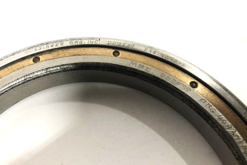 Messinger Bearing Inc Cylindrical Bearing DD3839 (DRG. 4092-1) NOS