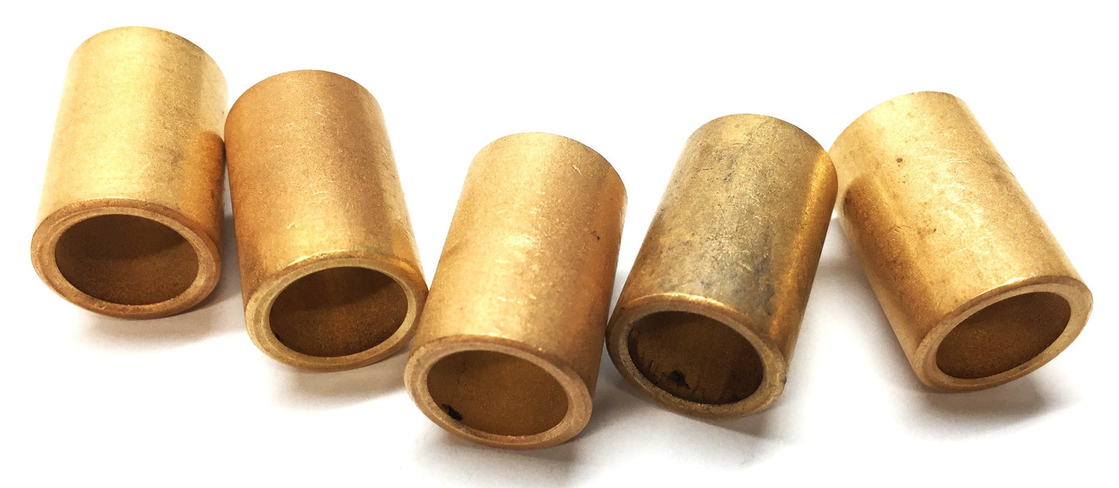 Marel 12mm x 16mm x 25mm Brass Bearing Sleeve 090100358 [Lot of 5] NOS