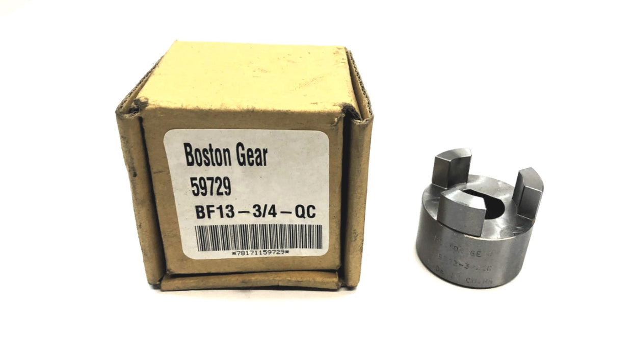 Boston gear Coupling 59729 (BF13-3/4-QC) NOS