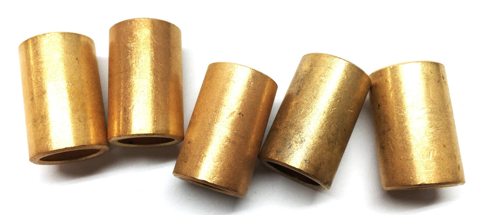 Marel 12mm x 16mm x 25mm Brass Bearing Sleeve 090100358 [Lot of 5] NOS