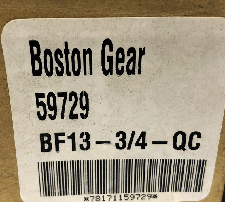 Boston gear Coupling 59729 (BF13-3/4-QC) NOS