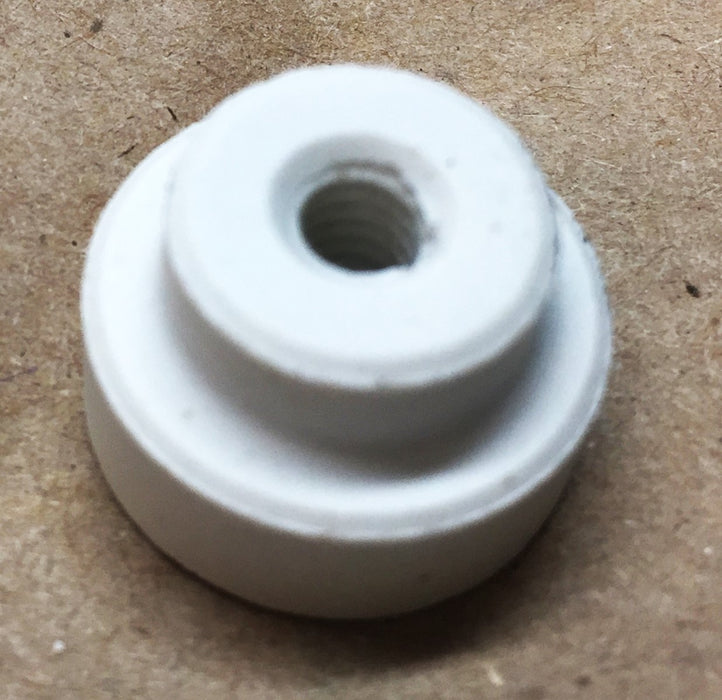 Unbranded 3/4" Ceramic Cap w/0.16" Screw Thread w/Insulator Sleeve [Lot of 5]NOS
